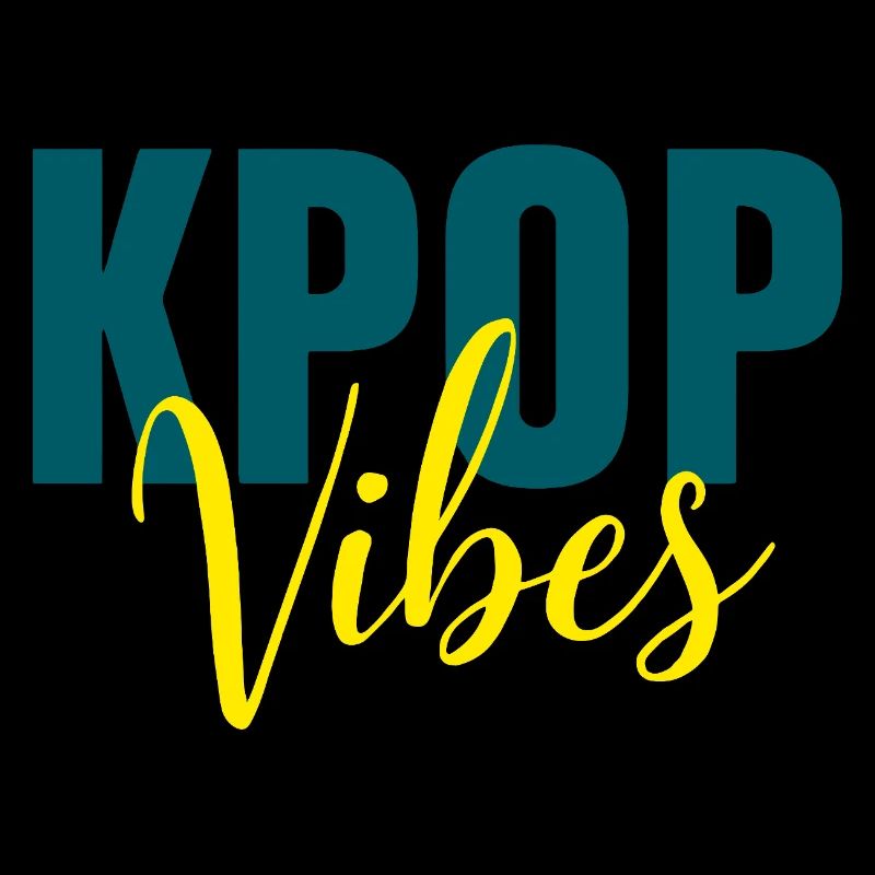 Lettrage K-Pop Vibes