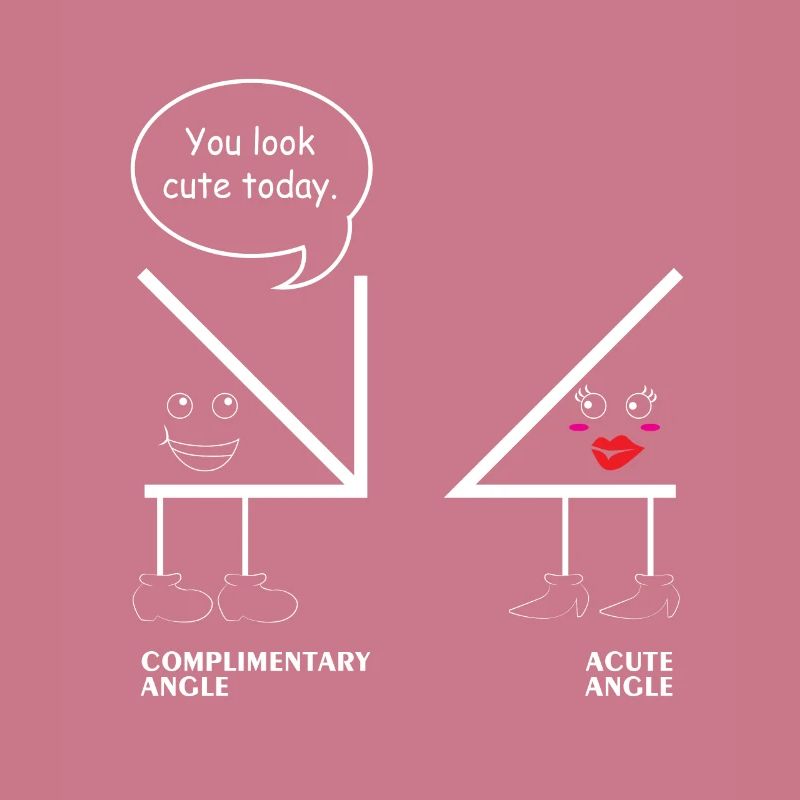 Math Teacher Shirt School Angle Math Joke