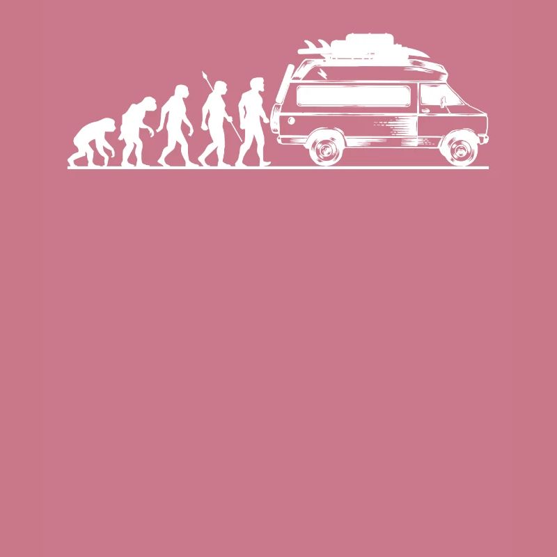 Tshirt Evolution Camper Gift
