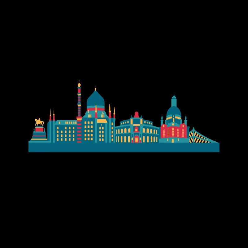 Dresden skyline gift idea