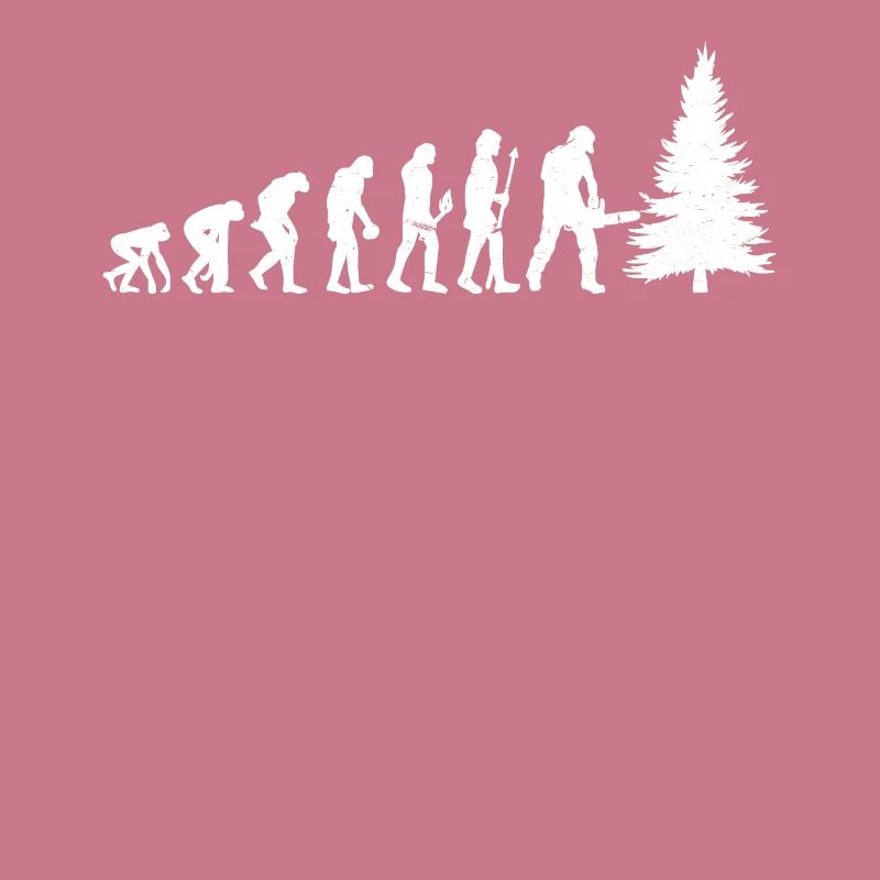 Lumberjack Tree Cutter Chainsaw Forester Profession