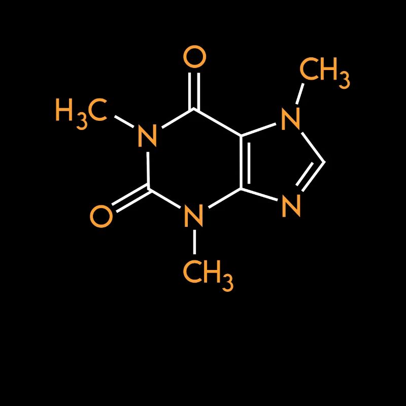 Coffee Drinker Caffeine Structural Formula Coffee