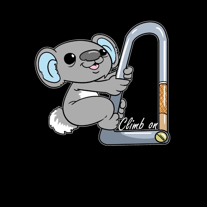 Koala Bear Koala Bouldering Climbing Boulderer