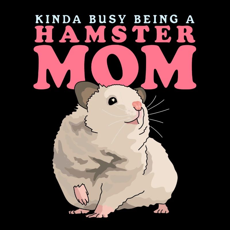 Hamster Mom Dwarf Hamster Golden Hamster Gift