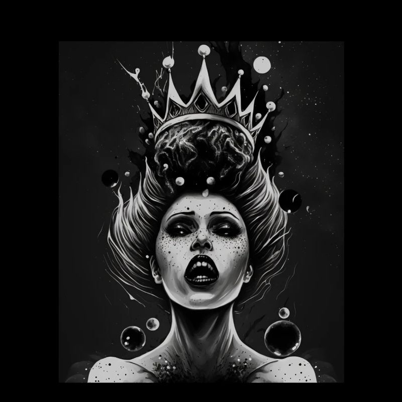 Evil Old Woman Horror Gothic Horror Witch Abstract