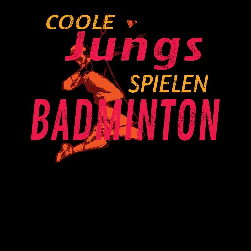 Badminton Geschenkidee Sport Design