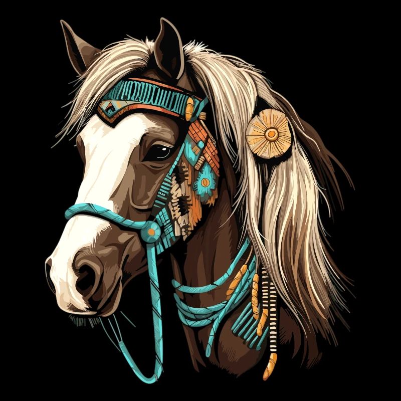 Islandpferd Indianer