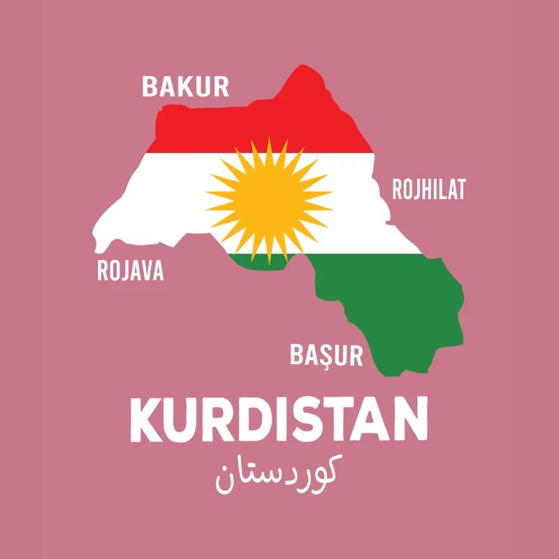 Kurdistan Flag Bakur Bashur Rojava Rojhlt Newroz