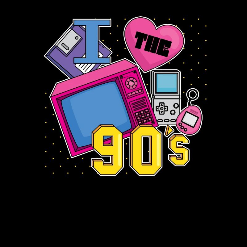 Rétro 90s l’époque Vintage 90
