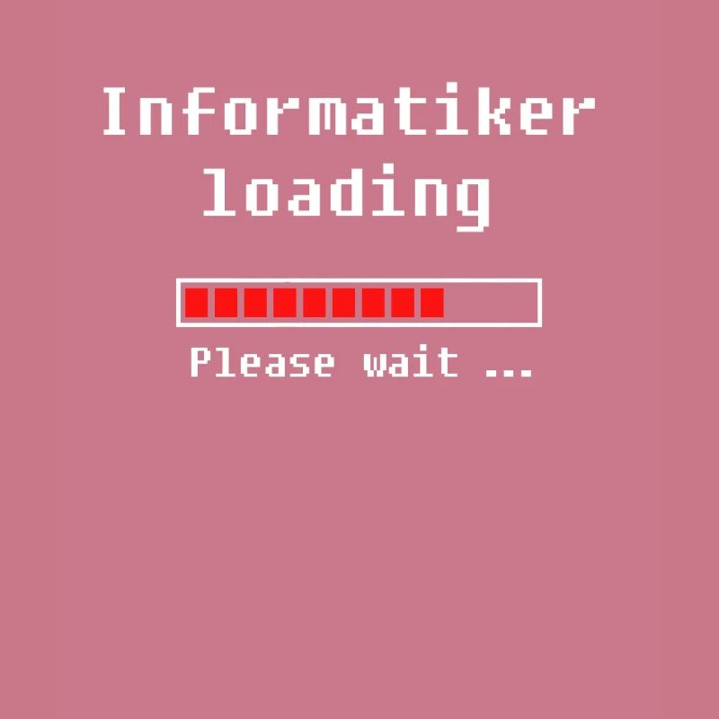 IT specialists loading - IT computer scientist EDP