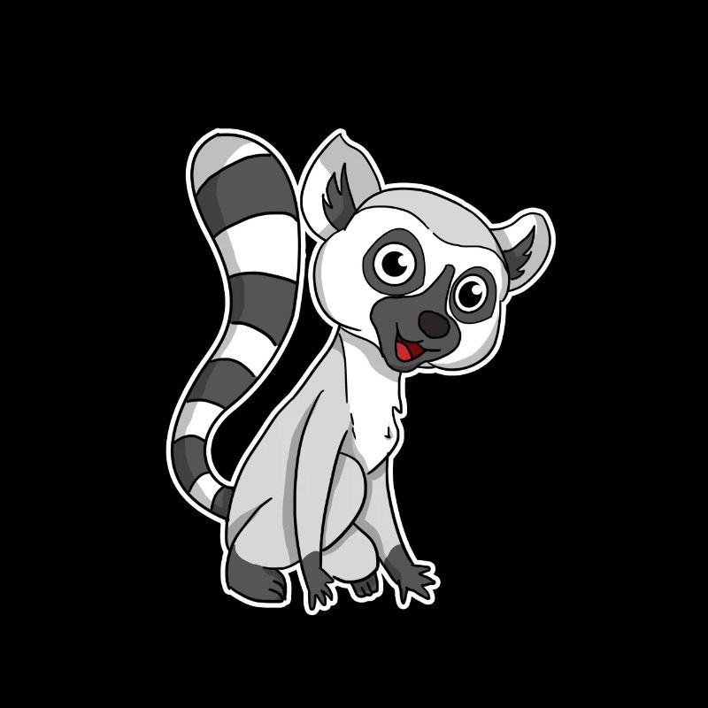 Cute Madagascar Lemur Costume Gift Idea