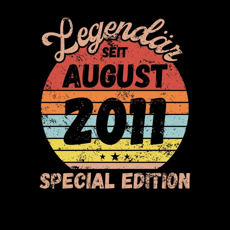 August 2011 - Geburtstag im August