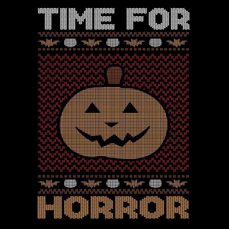 Stitch Pattern Pumpkin Creature Halloween