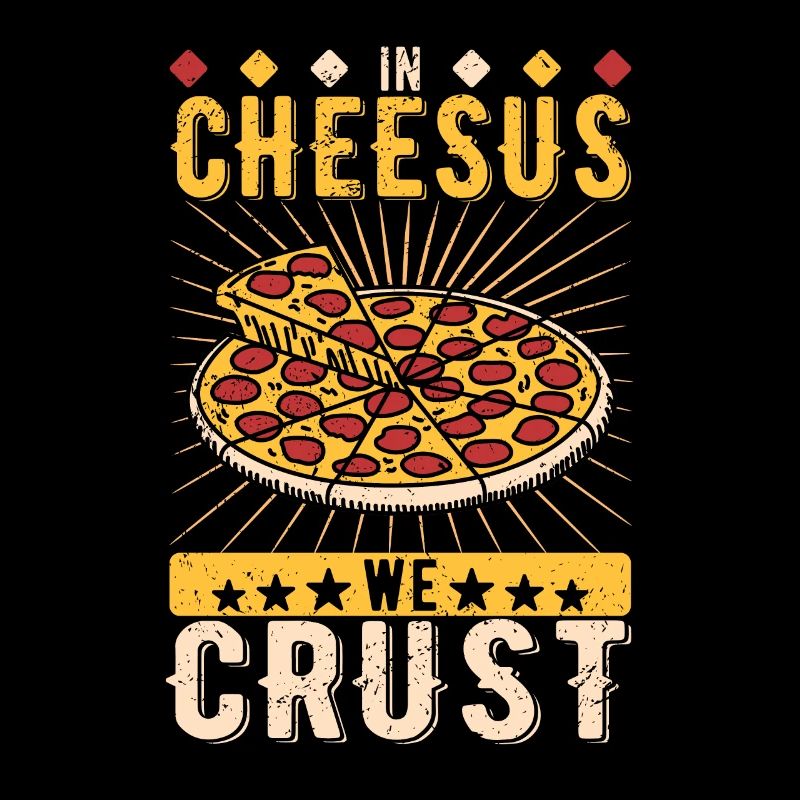 Pizza Maker Pizzaiolo In Cheesus We Crust