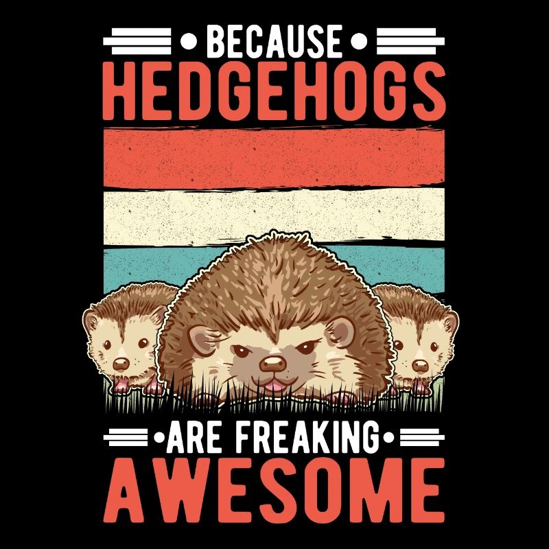 Parce que les hérissons sont effrayants Igel