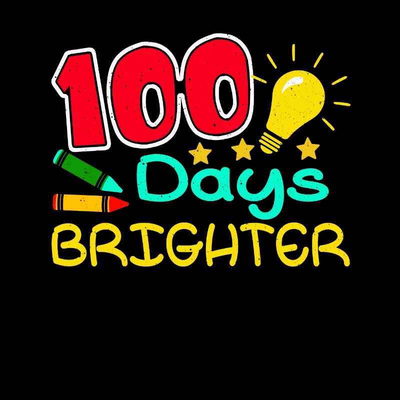 Student 100th Day Brighter 100 Days Of School