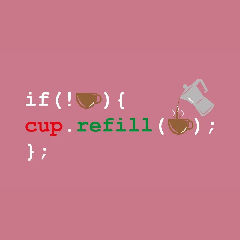 Programmierer Geschenk Kaffee Koffein Coden Code