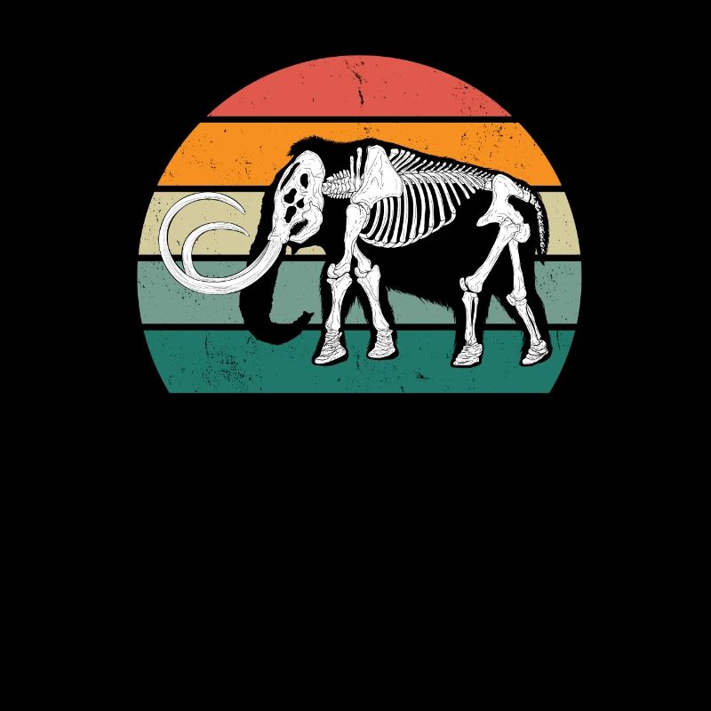Mammut Eiszeit Elefanten Fell Schnee Eis Steinzeit