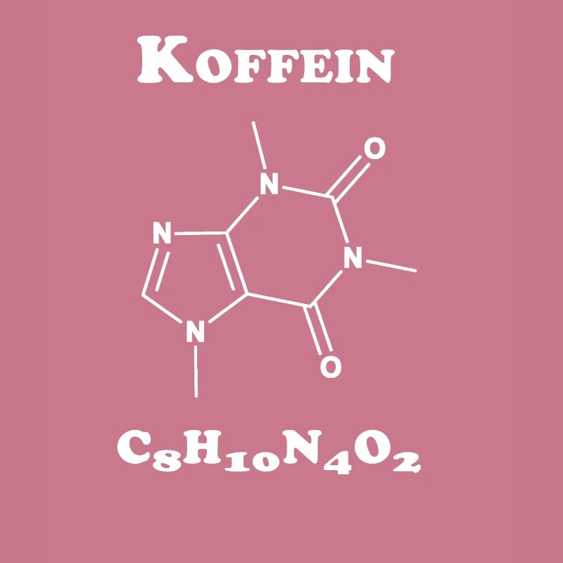 Caffeine molecule coffee chemistry nerd science
