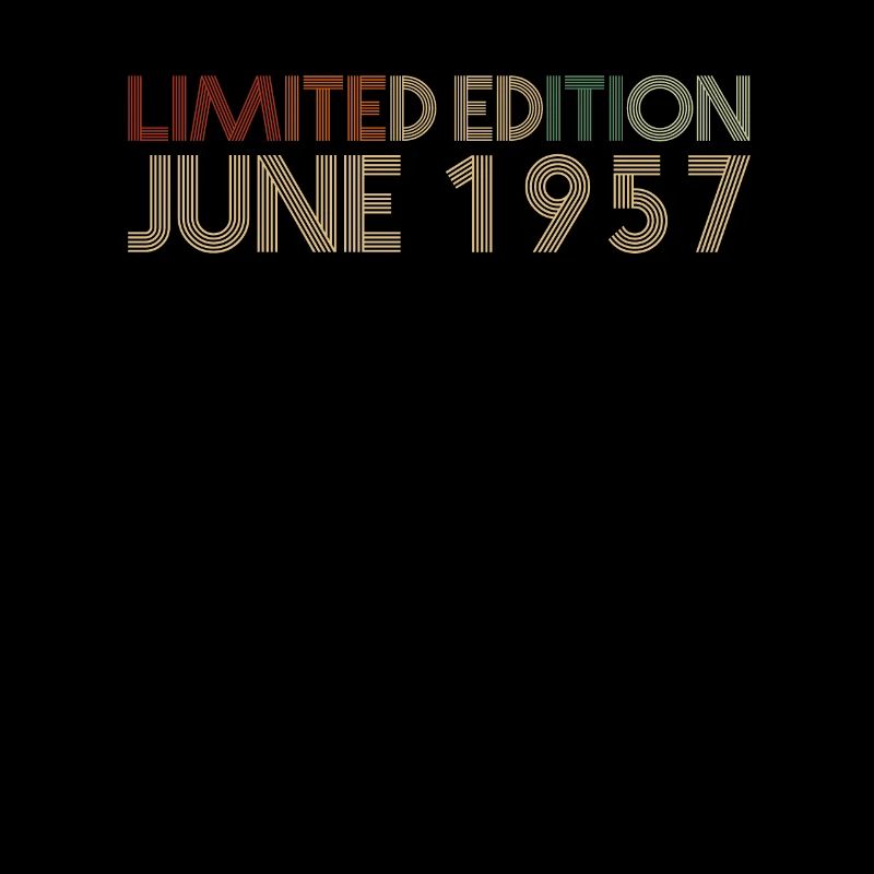 65th birthday June born 1957 Gift idea