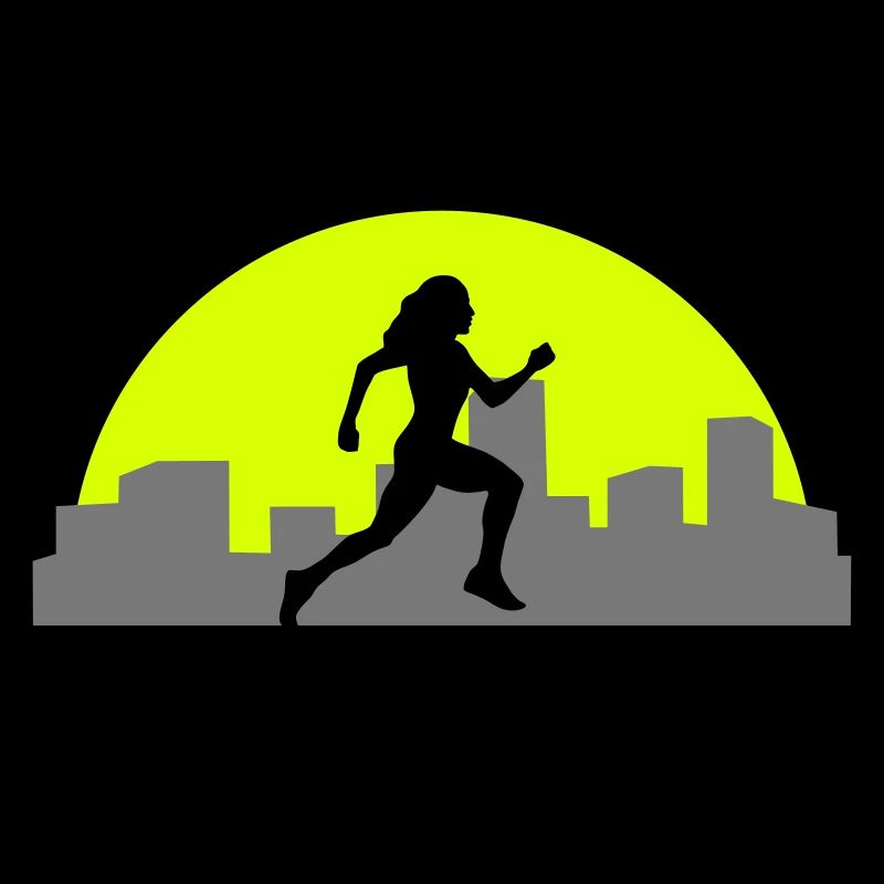 coureuse, courir, running, run
