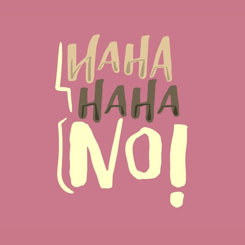 Sarcastic HaHa HaHa No Negativity Sarcasm Gift