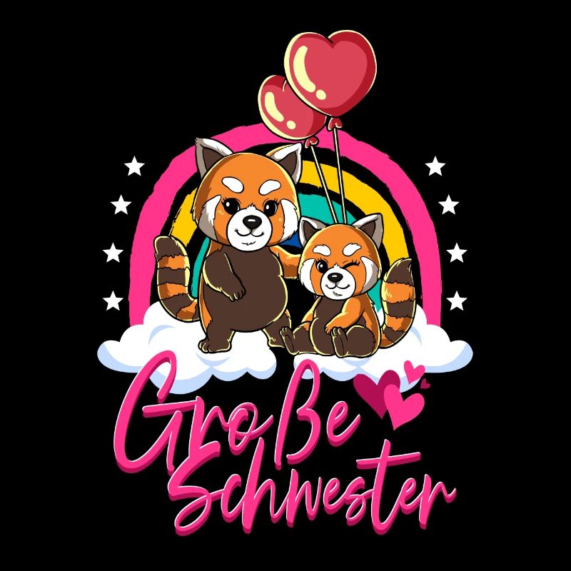 Große Schwester Roter Panda