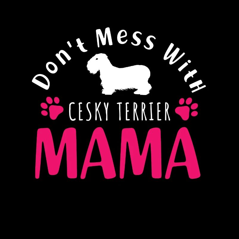 Tschechischer Terrier Mama Lustiger Spruch