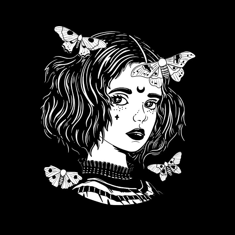 Fille gothique