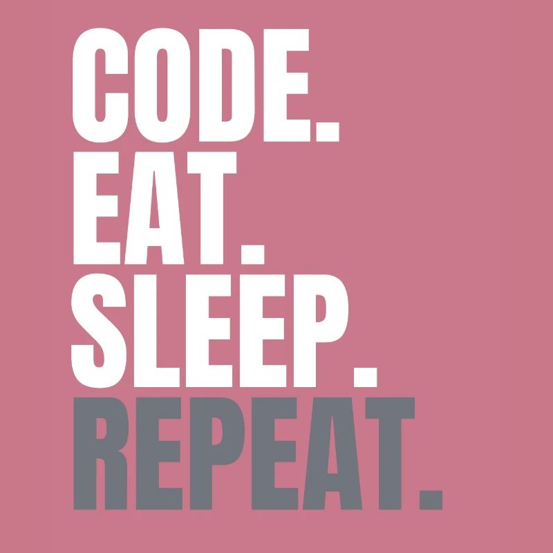 Code eat sleep repeat - Programmeur Shirt Coding