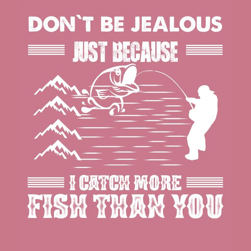 Ne sois pas jaloux juste parce que j’attrape plus de poissons