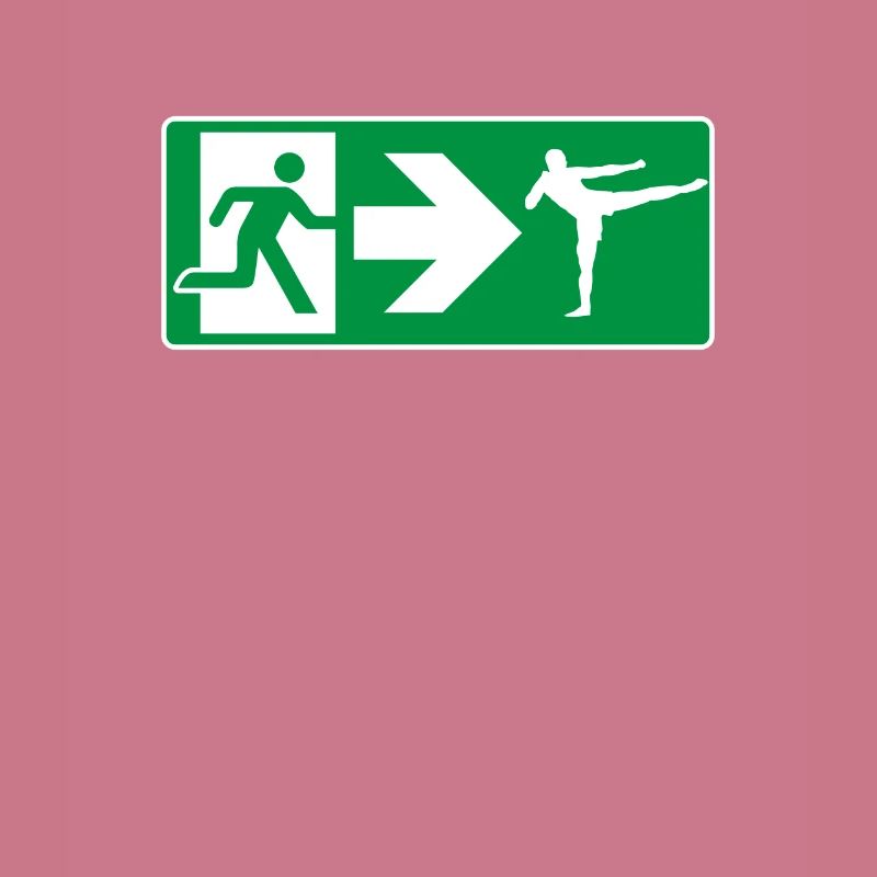 Kickboxer de sortie de secours