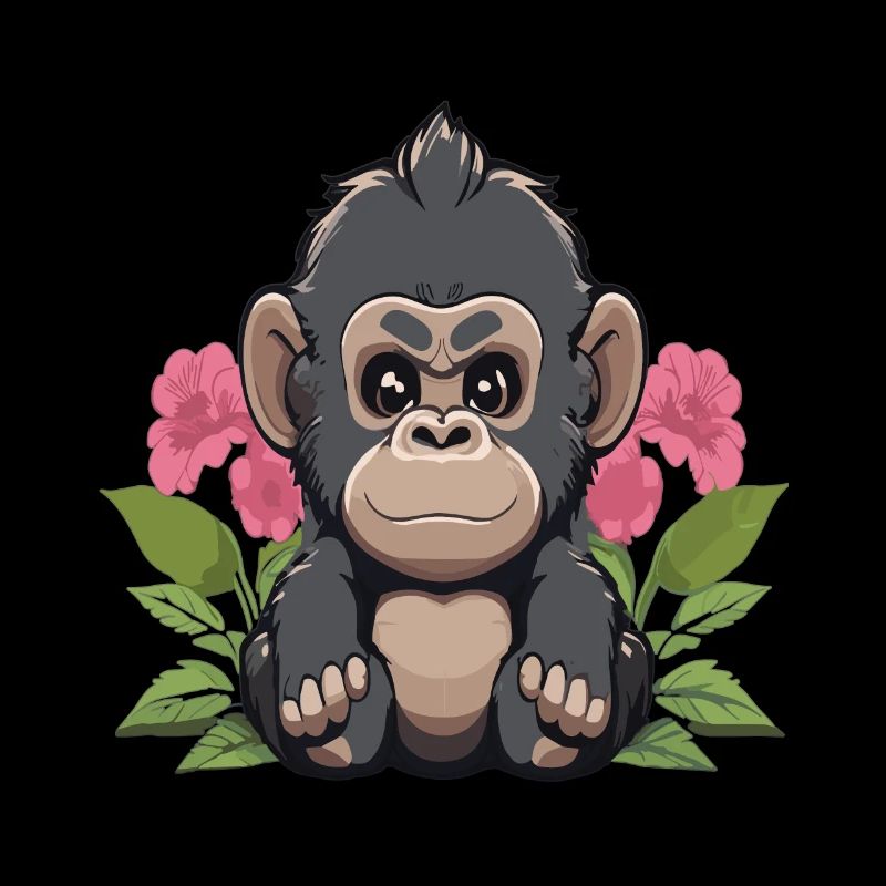 Gorille mignon