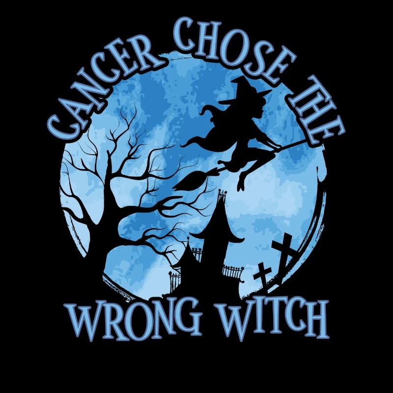 Krebs Hexe Hellblau Prostatakrebs
