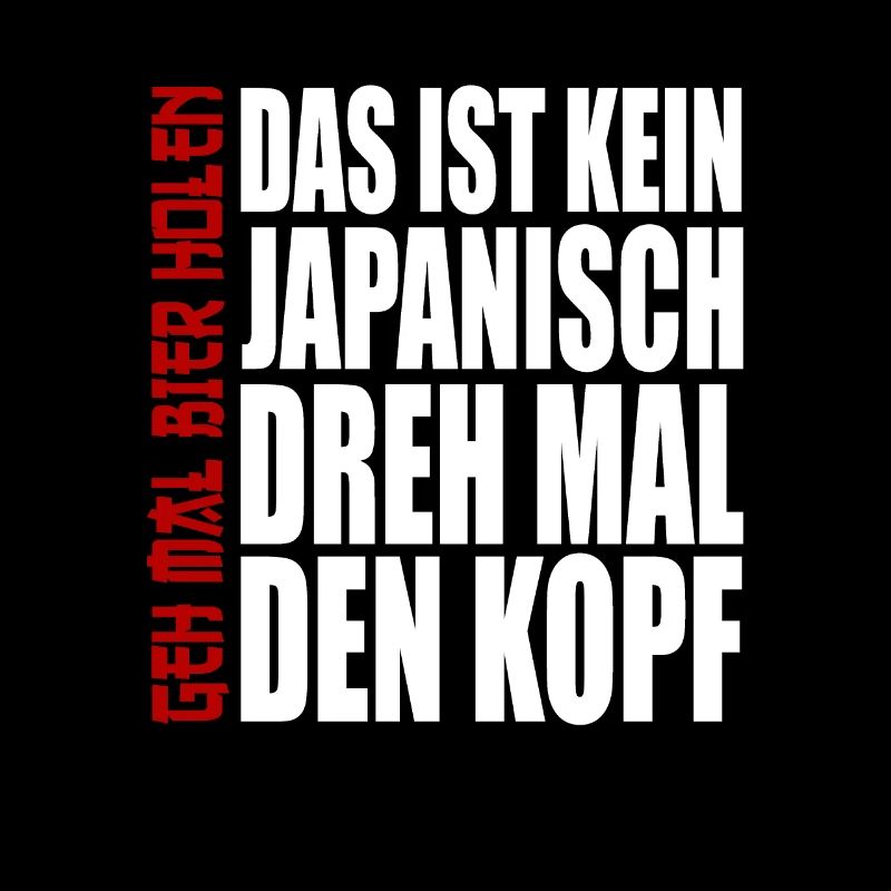 Biertrinker Geh mal Bier holen