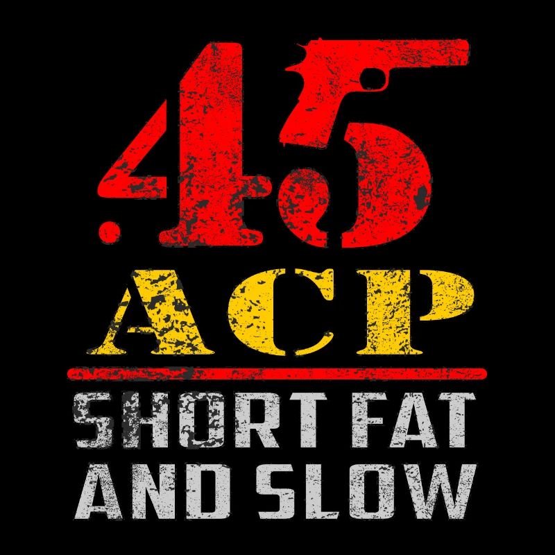 45acp short fat slow