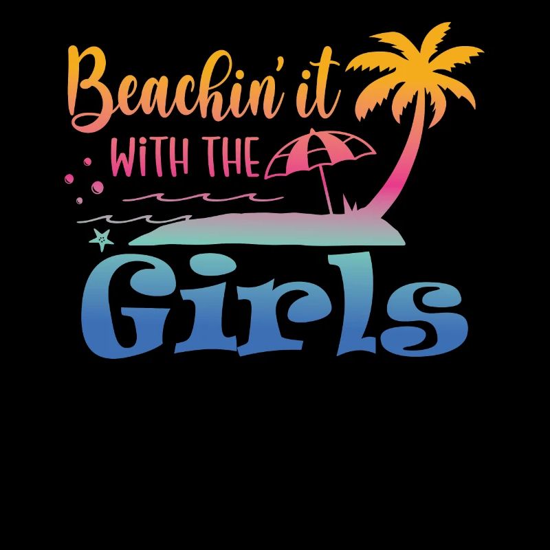 Wochenendstrand Mit Dem Mädchentrip