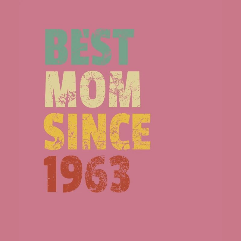 Beste Mutter seit 1963 Muttertags-Slogan-Zitat