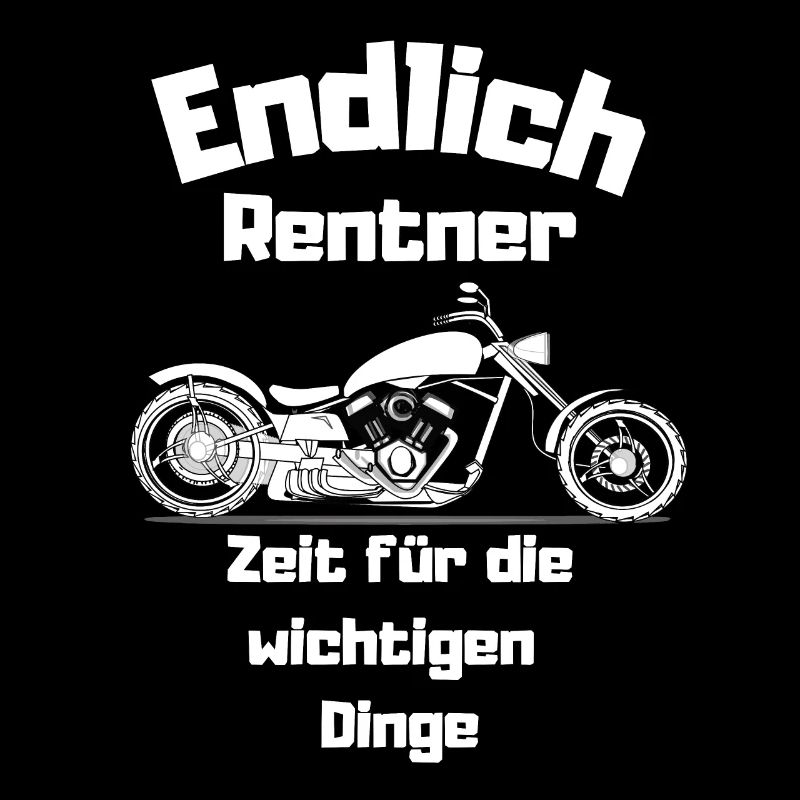 Retirement Retiree Motorcycle Biker Retirement Chopper