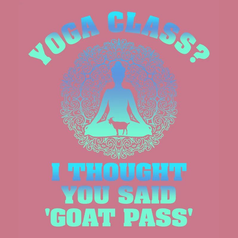 Yogastunde oder Ziegenpass