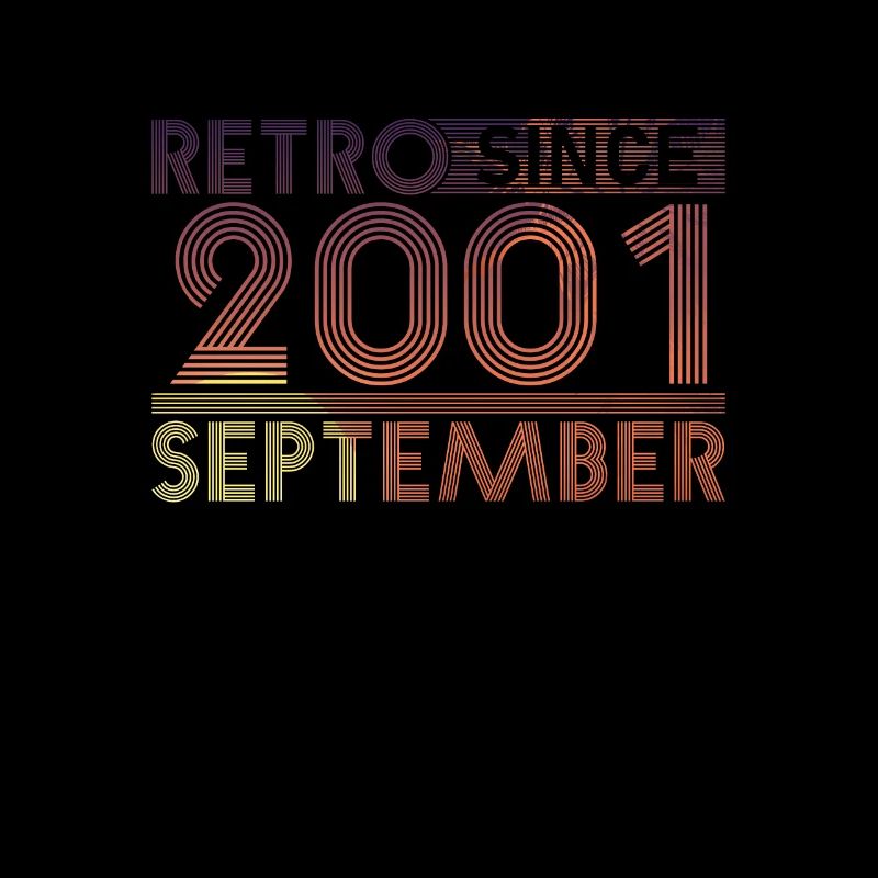 Retro Geburtstag September 2001 - Sunset line