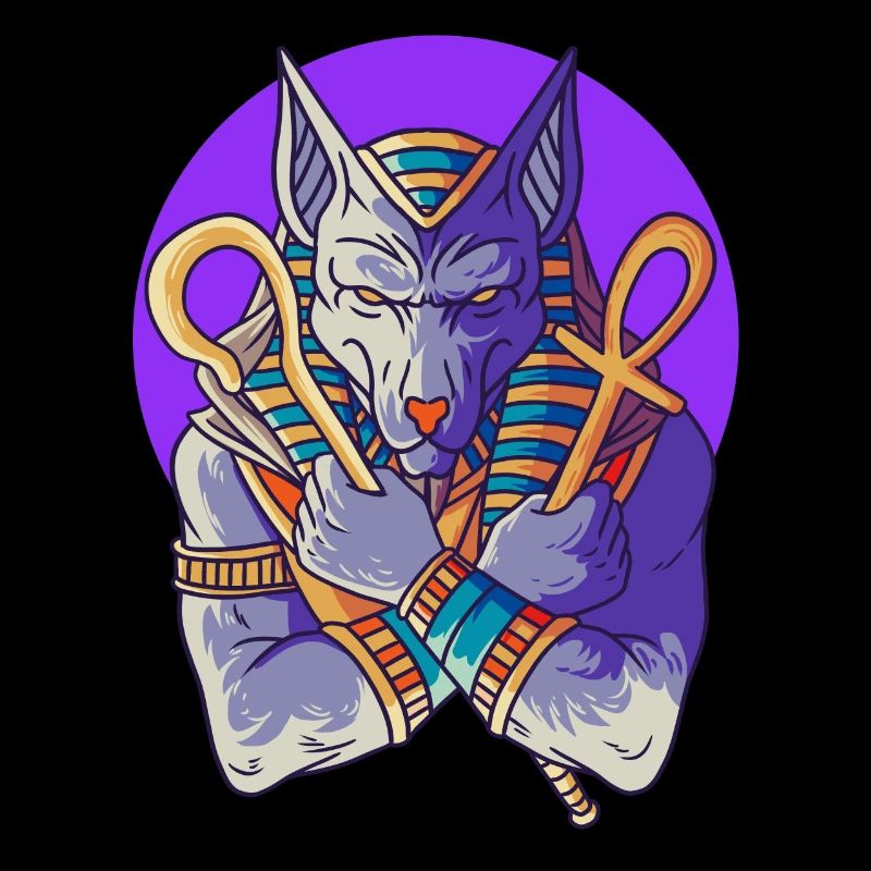 Hieroglyphs Anubis Egyptian Mythology