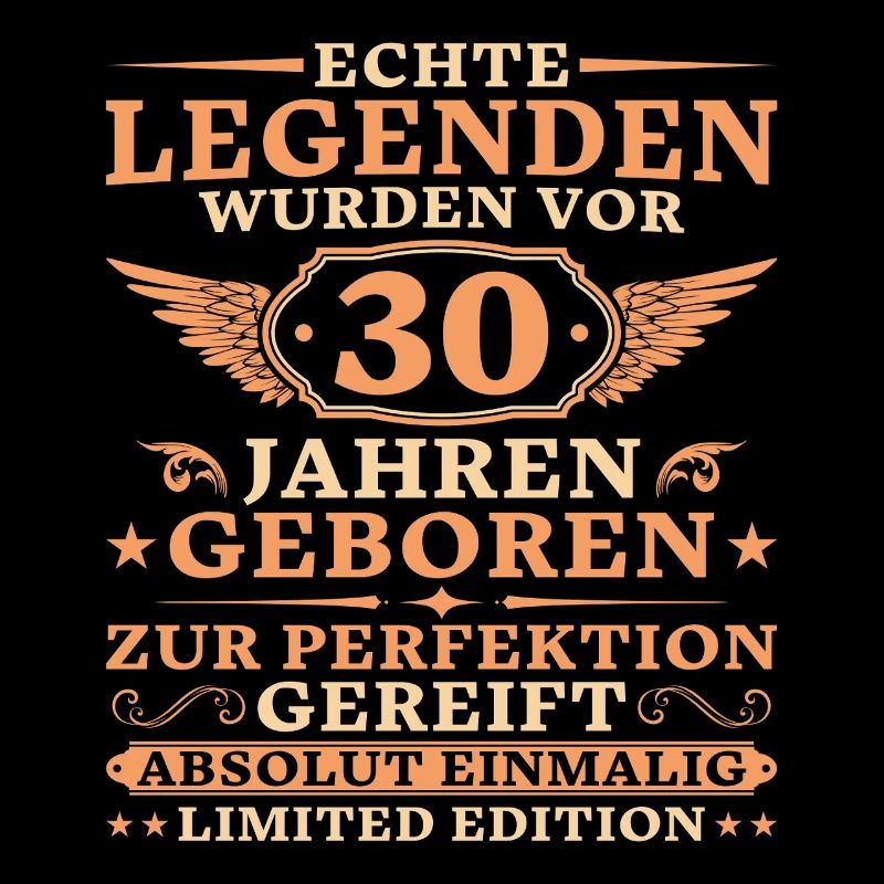 30. Geburtstag Absolut Einmalig seit 30 Jahren