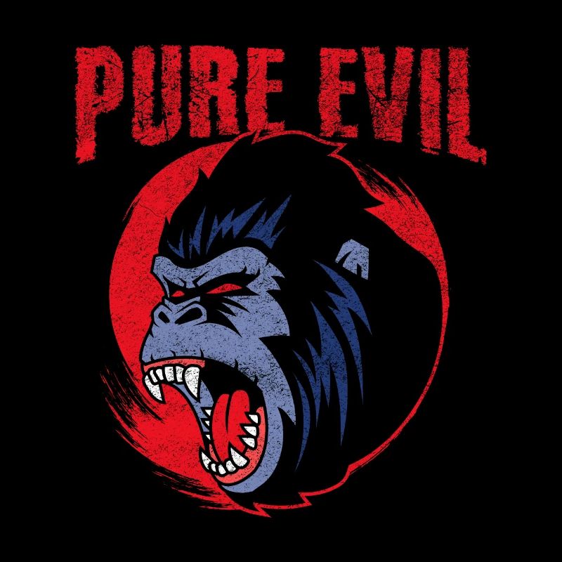 Pure Evil - Singe gorille en colère, Zoo