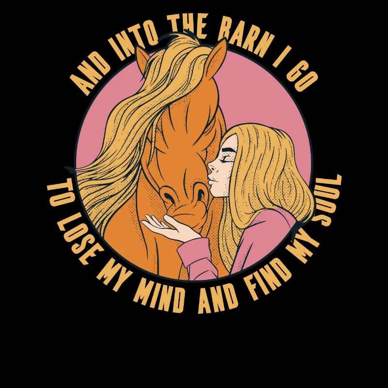 Into the barn, I'm losing my mind