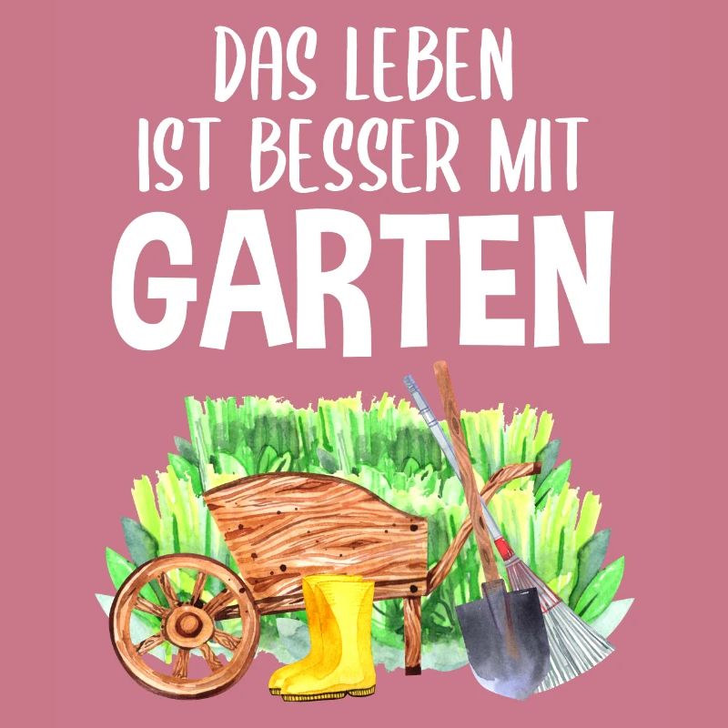 Garten Spruch Hobby Gärtner Geschenkidee