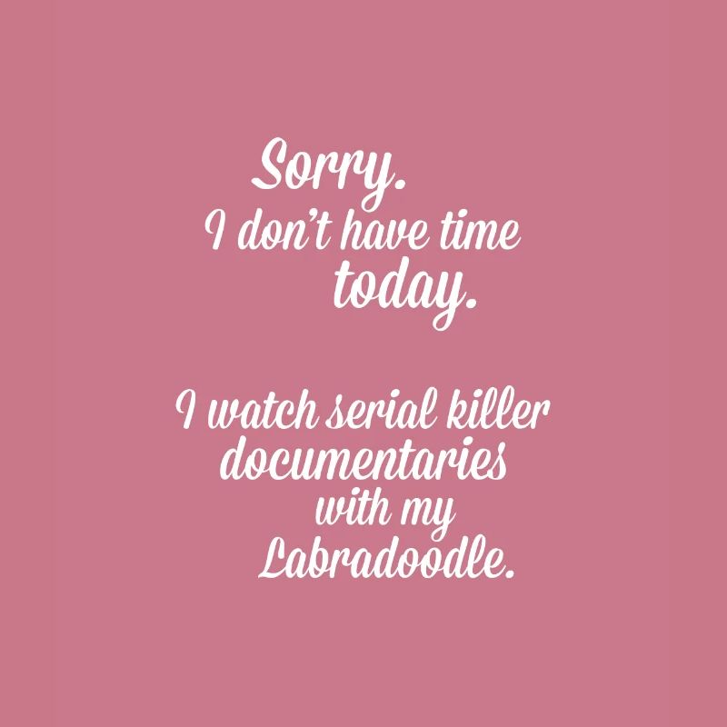 Je regarde des documentaires avec mon Labradoodle