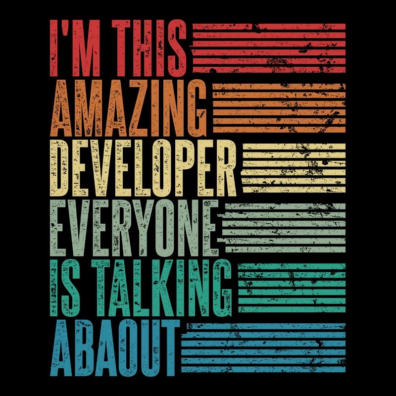 Vintage Developer Developer Gift Retro