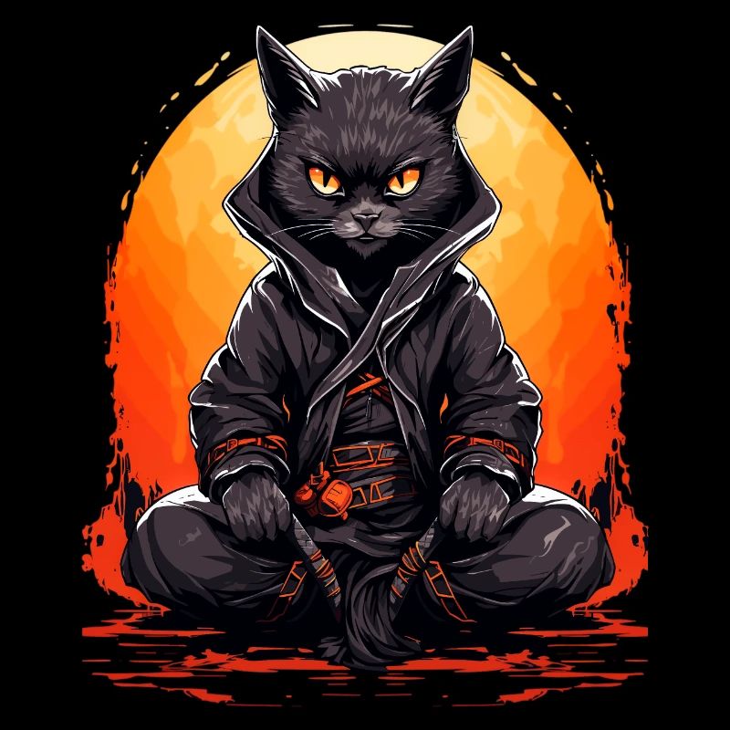 Samurai Cat 1