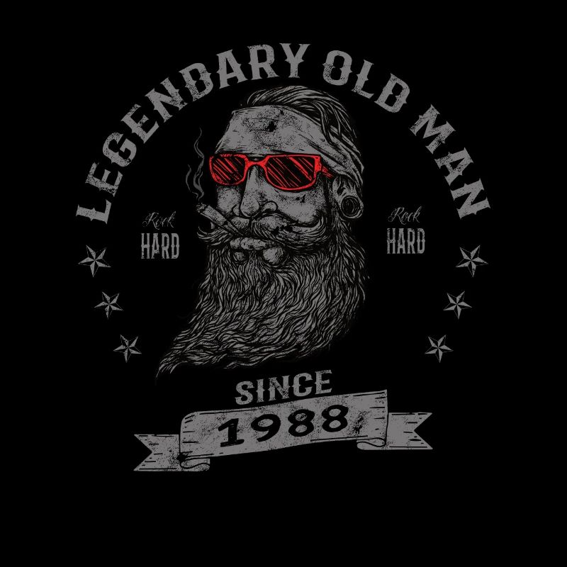 1988 Geburtstag Legendary Old Man